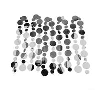 Rideaux attrayants à paillettes en PVC pour événements à la maison, 5 bandes de 100 cm de long, convient pour les mariages et les fêtes (argenté)