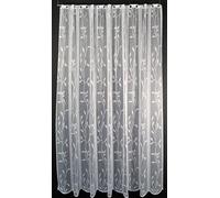 Rideaux Brise-bise Ombre Romaine Laisse Ranke 150 cm de Haut | Vous Pouvez Choisir la Largeur des Rideaux par paliers de 14,5 cm | Colour: Blanc | Rideaux Cuisine