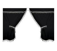 Rideaux Cabine Premiere Noir pour Iveco Renault Scania Mercedes DAF Volvo