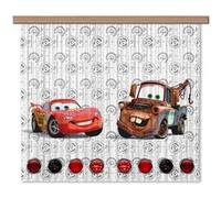 Rideaux Cars Flash Mcqueen et Martin Disney - Light : 180X160 cm G