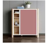 Rideaux de Cuisine Courts Pliables en nid d'abeille, sans perçage, pour Placard Ouvert, imperméables et Anti-poussière, Rideaux coulissants pour Armoire, Rideau sous évier pour étagère/burea