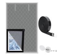 Rideaux de fenêtre thermiques, écran de confidentialité insonorisé, feuille occultante au design robuste, rideau de fenêtre avec tissu isolé, accessoires de chambre à coucher, pour balcon, chambre à c