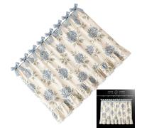 Rideaux De Four - Cache décoratif rustique élégant fait main - Jupe de four style fermier - Pour Cuisine Maison De Campagne Maison De Ferme Chalet Intérieur Lave-Vaisselle Micro-Ondes