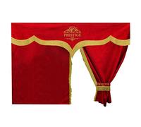 Rideaux DE LIT PRESTIGE LINE TIR/Truck (Mercedes, Man, DAF, Scania, IVECO, Volvo, Renault) (Rouge)