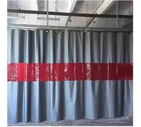 Rideaux de porte de soudage industriels - avec panneaux de visualisation for ateliers, sites industriels et sous-traitants(4X3 M/13x9.8 ft)