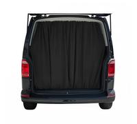 Rideaux De Porte Hayon pour VW T5 L1 L2 Noir Tissu