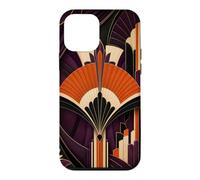 Rideaux de scène géométriques en Forme d'éventail d'opéra Coque pour iPhone 12 Mini