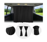 Rideaux De Séparation De Cabine pour Nissan Interstar H3 Protection Solaire Noir