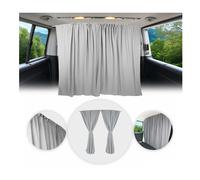 Rideaux De Séparation de Cabine pour VW Grand California H2 Gris Tissu