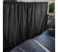 Rideaux de séparation de voiture - Protection solaire - Rideau de séparation pour vitre arrière de voiture - Rideau de séparation - Rideau de confidentialité amovible - Brise-vue pour toutes les