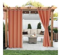 Rideaux d'extérieur imperméables pour terrasse et tonnelle - 250 x 270 cm - Résistant aux UV - Résistant aux intempéries - Durable - Brise-vue pour espaces de vie extérieurs