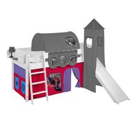 Rideaux - DISNEY - Spiderman - 100% coton - Pour lit mezzanine - Facile à installer