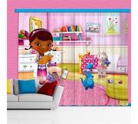 Rideaux Docteur la Peluche Consultation Disney-Standard : 280x245 cm G
