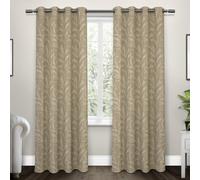 Rideaux exclusifs pour la maison Kilberry, paire de rideaux occultants tiss s illets, 132 x 213 cm, naturel, lot de 2, EH8003-02 2-84G