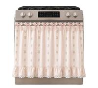 Rideaux Four 78 X 55 Cm Jupe Cuisinière Style Ferme Avec Liens