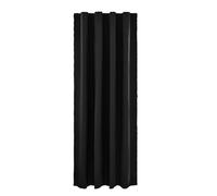 Rideaux isolants thermiques Blackouts, intimité, Black | Polyester