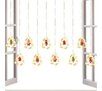 Rideaux lumineux à DEL | Lumières de Noël - Étanches, romantiques, esthétiques, décoration de vacances, éclairage à intensité variable pour salle de classe, chambre à coucher, mariage, extérieur