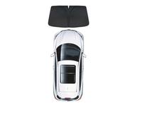Rideaux Magnétiques Pare-Soleil pour Toyota Highlander 2007-2013 - sur Mesure Couverture complète Avant latérales et arrière Anti-UV Protection,Front Windshield