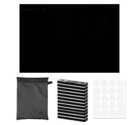 Rideaux Nocturnes, Protection Et Refroidissement UV, 14,5 × 30 Cm, Pas De Stores De Tardif Magnétique De Forage, Fenêtre De Stores Naufrages Magnétiques, Film Réutilisable, pour La Voiture Et Le RV