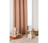 Rideaux Occultants 100% Sans Perçage - 140 x 260 cm - Rose