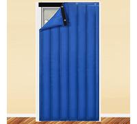 Rideaux occultants à isolation thermique - Panneaux occultants pour portes, insonorisants, faciles à installer avec embrasses, adaptés aux animaux domestiques - Convient pour la maison, la terrasse
