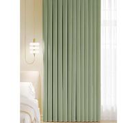 Rideaux occultants à isolation thermique - Rideaux occultants écoénergétiques pour chambre à coucher et salon, bloquant le soleil, contrôle de la chaleur, amélioration de l'intimité