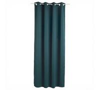 Paire de rideaux occultants canard 135x240cm Atmosphera Bleu G