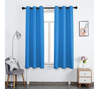 Rideaux Occultants Opaque 160x150cm Rideau Porte Thermique Isolant Anti Froid Anti Moisissure Antibactérien Imperméable pour Salon Chambre Décoration