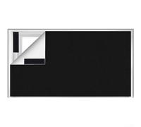 Rideaux occultants portables en tissu Oxford 420D pour chambre à coucher, fenêtre de toit, van - Noir - 145 x 200 cm