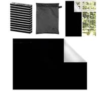 Rideaux occultants - Stores temporaires magnétiques | Rideau portable sans perçage | Bloque la lumière du soleil pour la maison, l'appartement, le bureau, le camping-car, la remorque