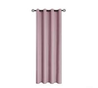 Rideaux occultants thermiques pour bloquer efficacement la lumière et réguler la température dans votre maison (rose)