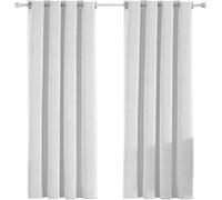 Rideaux occultants YSTYLE pour chambre et salon - Ensemble de 2 panneaux de rideaux isolants thermiques, 140x260 CM, ZGRB, Beige