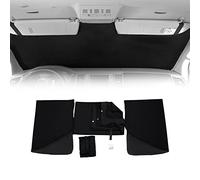 Rideaux Pare-Soleil magnétique Compatible avec VW Crafter 2006-2017 Noir Tissu