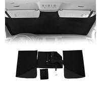 Rideaux Pare-Soleil magnétique pour Renault Trafic 2001-2014 Noir Tissu