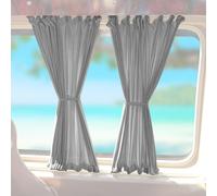 Rideaux pare-soleil sur mesure pour Ford Transit 2013-2025 Gris double porte arrière 1x
