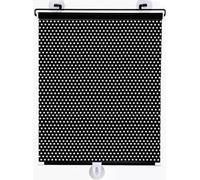 Rideaux rétractables pour voiture Pare-soleil de pare-brise Protecteurs de stores Fixation par ventouses Points noirs
