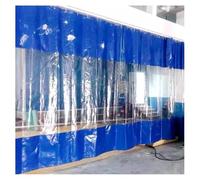 Rideaux Séparateurs De Garage, Organisez Votre Espace De Garage, Enroulement Rapide Et Facile À Nettoyer, Divisez Rapidement Les Zones De Travail(Blue,3x4m/9.8x13.1ft)