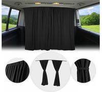 Rideaux sur mesure pour VW T5 L1 L2 cabine séparation protection solaire noir