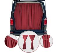 Rideaux sur mesure Protection solaire pour Ford Transit H2 Hayon Rideaux rouges