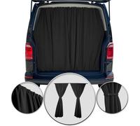 Rideaux sur mesure Protection solaire pour Nissan Interstar H3 Hayon Rideaux noirs