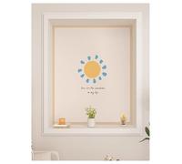 Rideaux thermiques d'hiver for fenêtres, rideaux occultants épais à scratch, rideaux de porte isolants anti-froid for chambre, joint anti-courant d'air(Color3,70x100cm/27.6x39.4in)