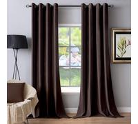 Rideaux thermiques modernes 80 x 200 cm - Couleur unie - Très chaud - Réduction du bruit - Idéal pour le salon - Design élégant - Efficacité énergétique - Décoration d'intérieur d'hiver