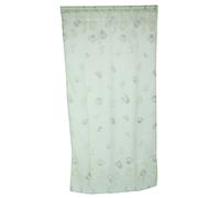 Rideaux translucides en polyester pour salle de bain et chambre, tissu délicat offrant un beau tombé et une protection optimale de l'intimité,