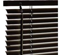Rideaux vénitiens en aluminium de 60 cm pour la maison, le bureau - Volet de fenêtre horizontal avec protection contre la lumière et l'éblouissement - Kit de montage facile au mur/plafond inclus
