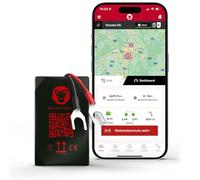 RideLink WingMan 4G Tracker GPS pour moto | Suivi en direct et détecteur de vol | Avec navigation moto, planificateur d'itinéraire et communauté | Robuste, étanche IP54 et étanche à la poussière |