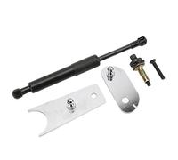 Ridelle de Benne de Camion, Kit D'assistance, Acier au Carbone, | Facile à installer, compatible avec GMC Sierra 2007-2019, protection durable contre les chocs.