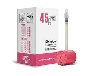 RIDENOW - Chambre à air TPU Gravel 700/32C-47C. 45 grammes Valve Presta fine (65mm)