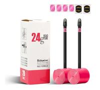 RideNow Lot de 2 chambres à air 700C en TPU - Compatible avec 700 x 18/23/25/28C - 24 g - Ultra légères - Avec valve Presta 85 mm