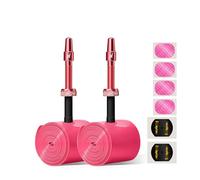 RideNow Lot de 2 chambres à air en TPU 48 g compatibles avec les modèles 26 x 1,4-2,0, 27,5 x 1,4-2,0, pour vélo électrique, vélo électrique, VTT, avec valve Presta en métal de 45 mm