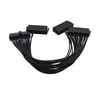 RIDENS 1-10pcs Témrax 30cm Dual 3 PSU Adaptateur de câble d'extension ATX 24 Synchronisation de la synchronisation d'alimentation PIN Add3psu Compatible with Mines de Bitcoin (Color : 1pcs-ADD3PSU)